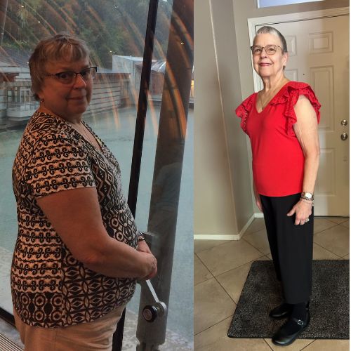 kathleen before and after weight loss